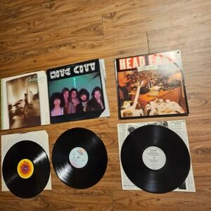 Lot of 3 Vintage 70s Rock Vinyl LP Records - Head East, Nite City, Orleans PROMO